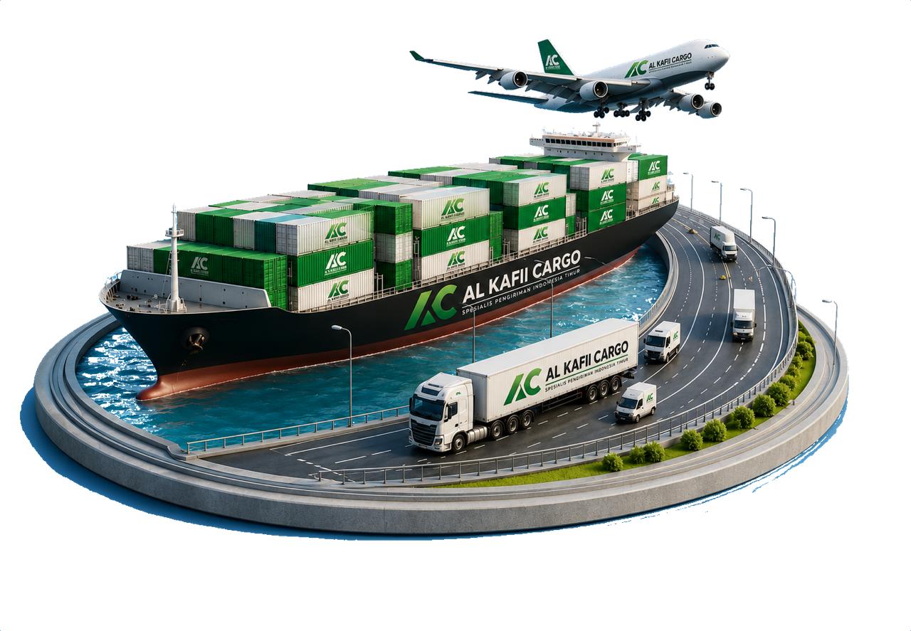 Solusi Pengiriman ke Papua Bersama Al Kafii Cargo