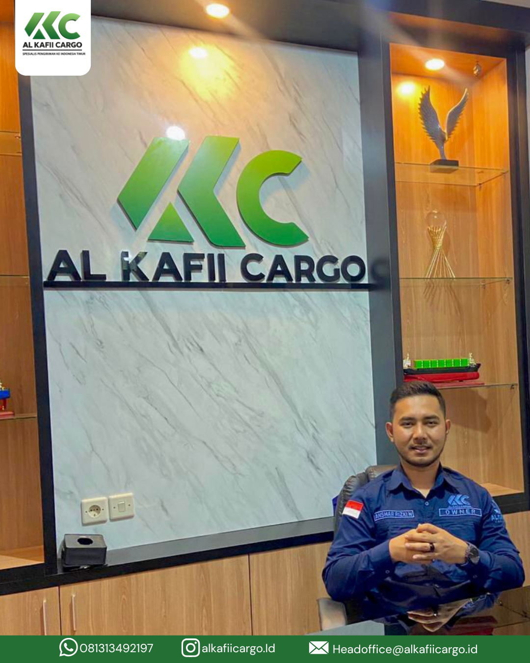 Owner Al Kafii Cargo: Bisnis Bertumbuh, Keberkahan Mengalir